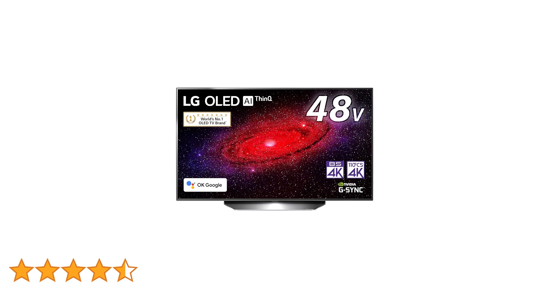 Amazon | LG 48型 4Kチューナー内蔵 有機EL テレビ OLED 48CXPJA Alexa
